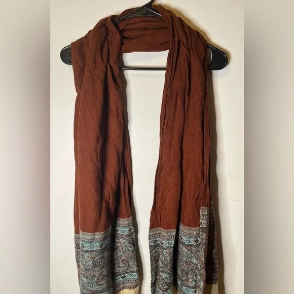 Long boho scarf - Picture 2 of 2